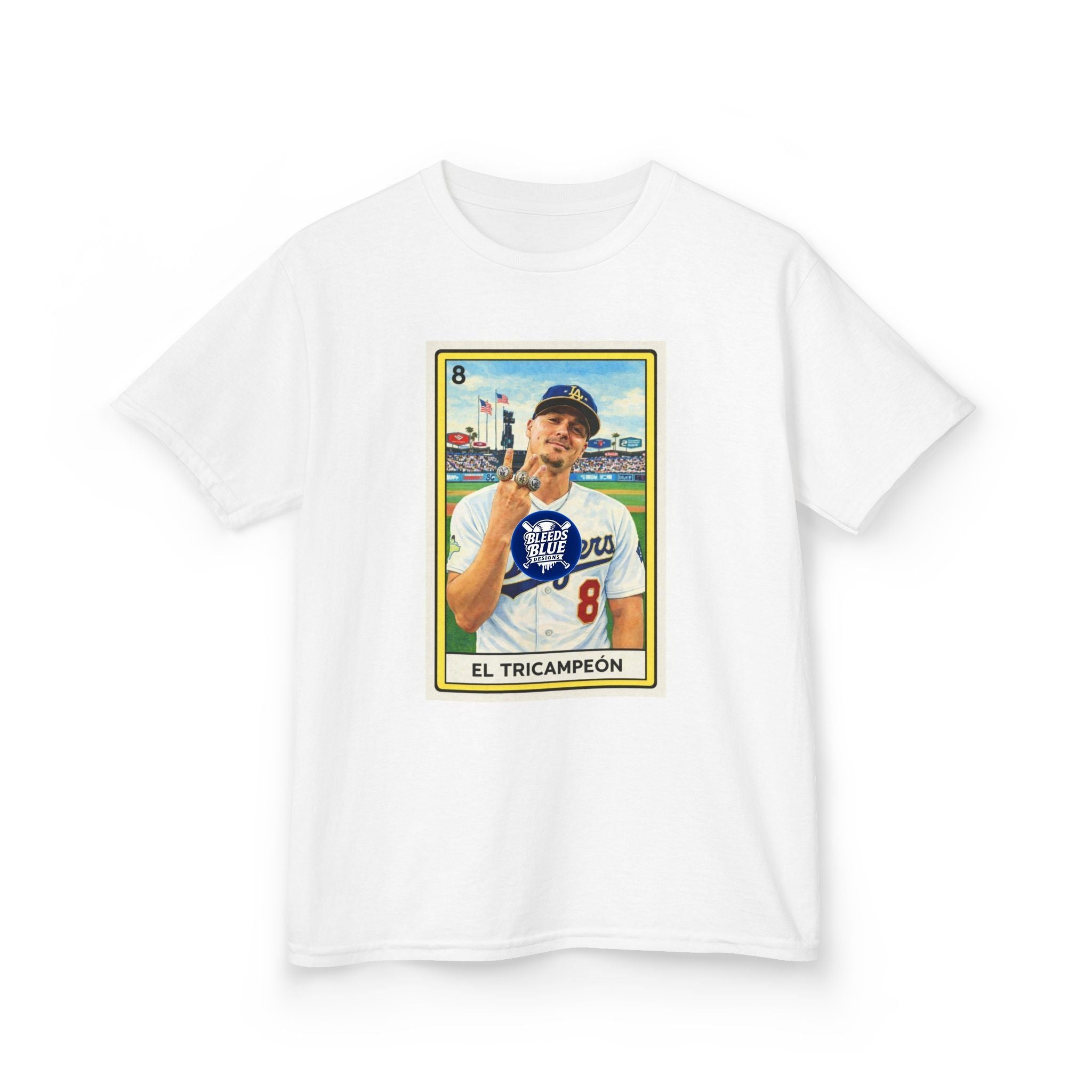 El Tricampeón Loteria Card Kike Team Pride - Youth Heavy Cotton Casual Fit