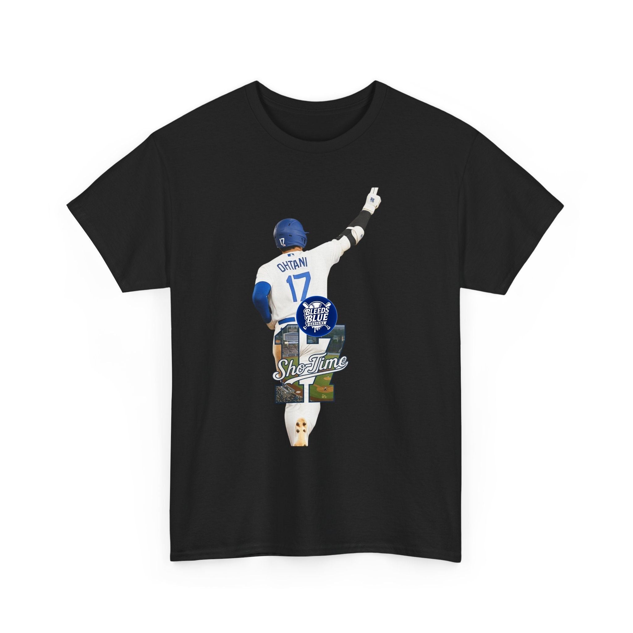 Shohei Ohtani 'Sho-Time' Number 17 Tee Shirt - Unisex Heavy Cotton Tee Casual Fit