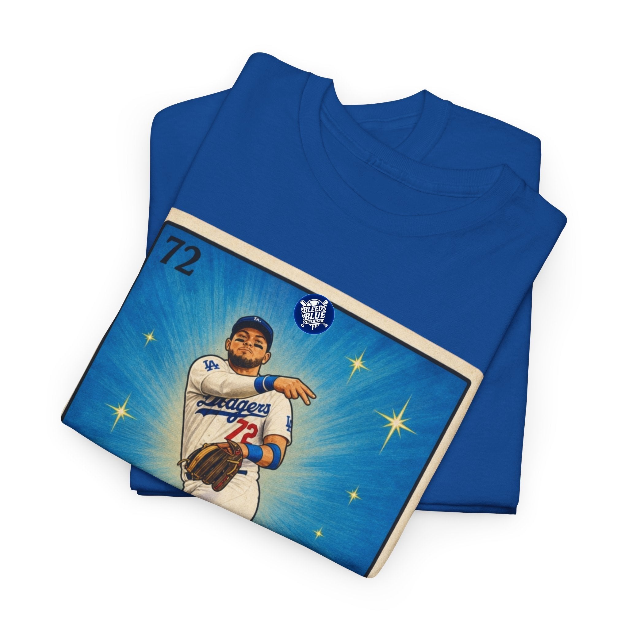 El Mago Loteria Card Tee — Lotería Style Miguel Rojas Graphic T-Shirt