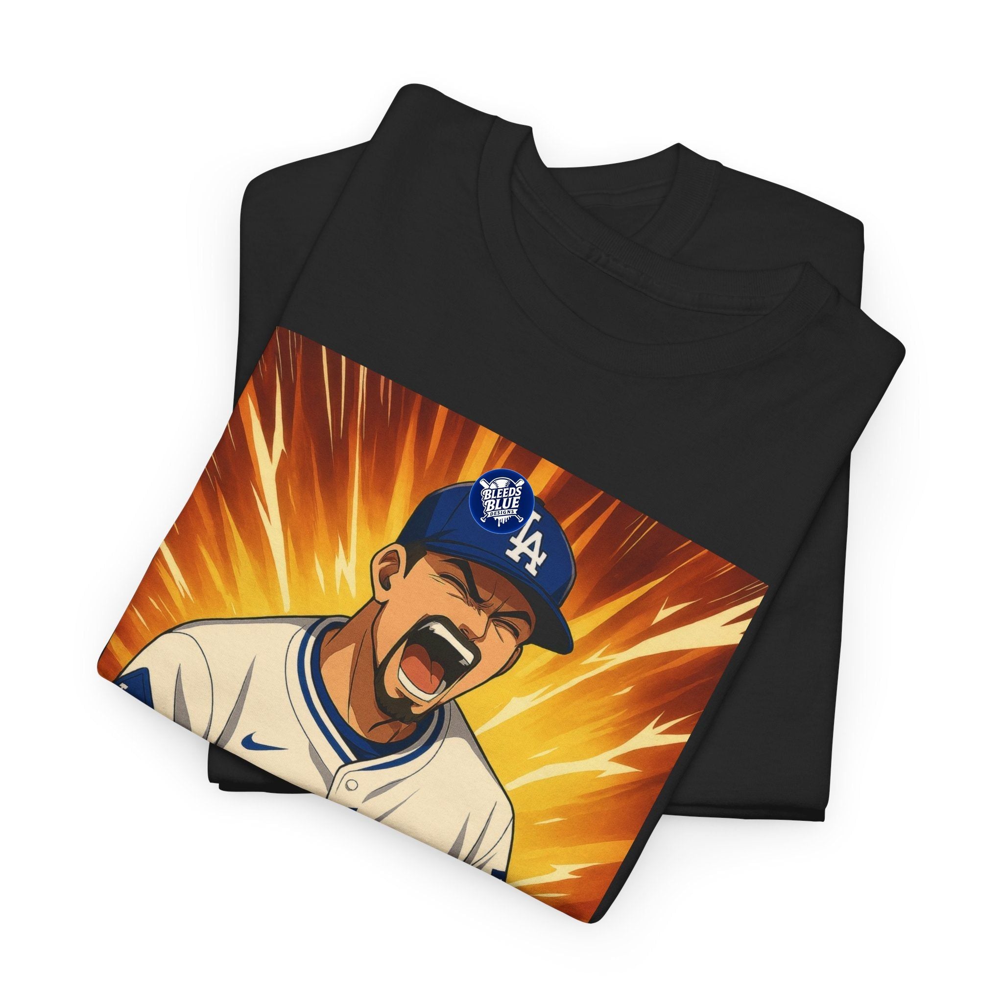 Dodgers Snell Fire Pitcher Graphic T-Shirt — Game Day Energy Tee