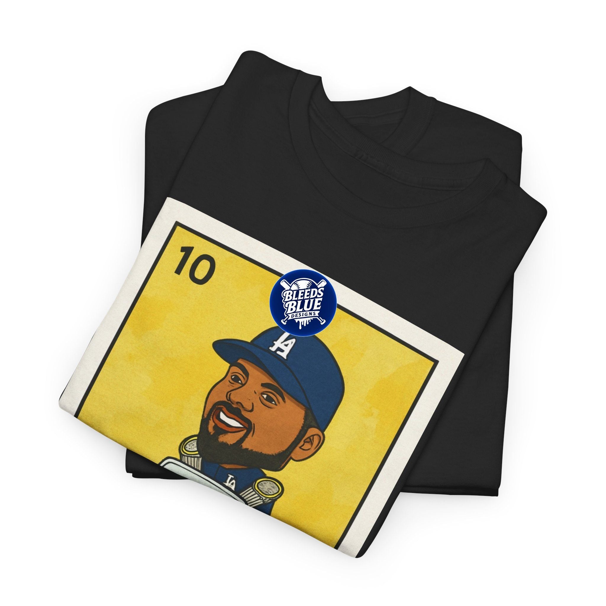 El Lowrider Tee – Vintage Lotería Style Lowrider Car & Driver Graphic Shirt