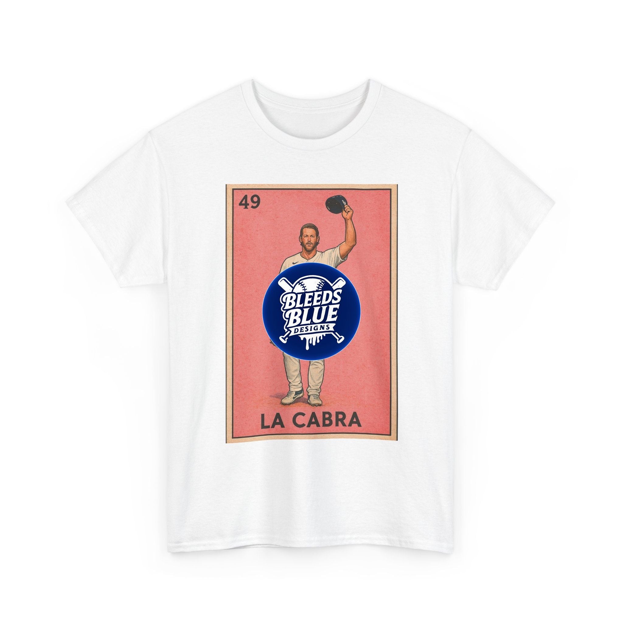 Kershaw La Cabra Loteria Card Tee Shirt - Unisex Heavy Cotton Casual Fit
