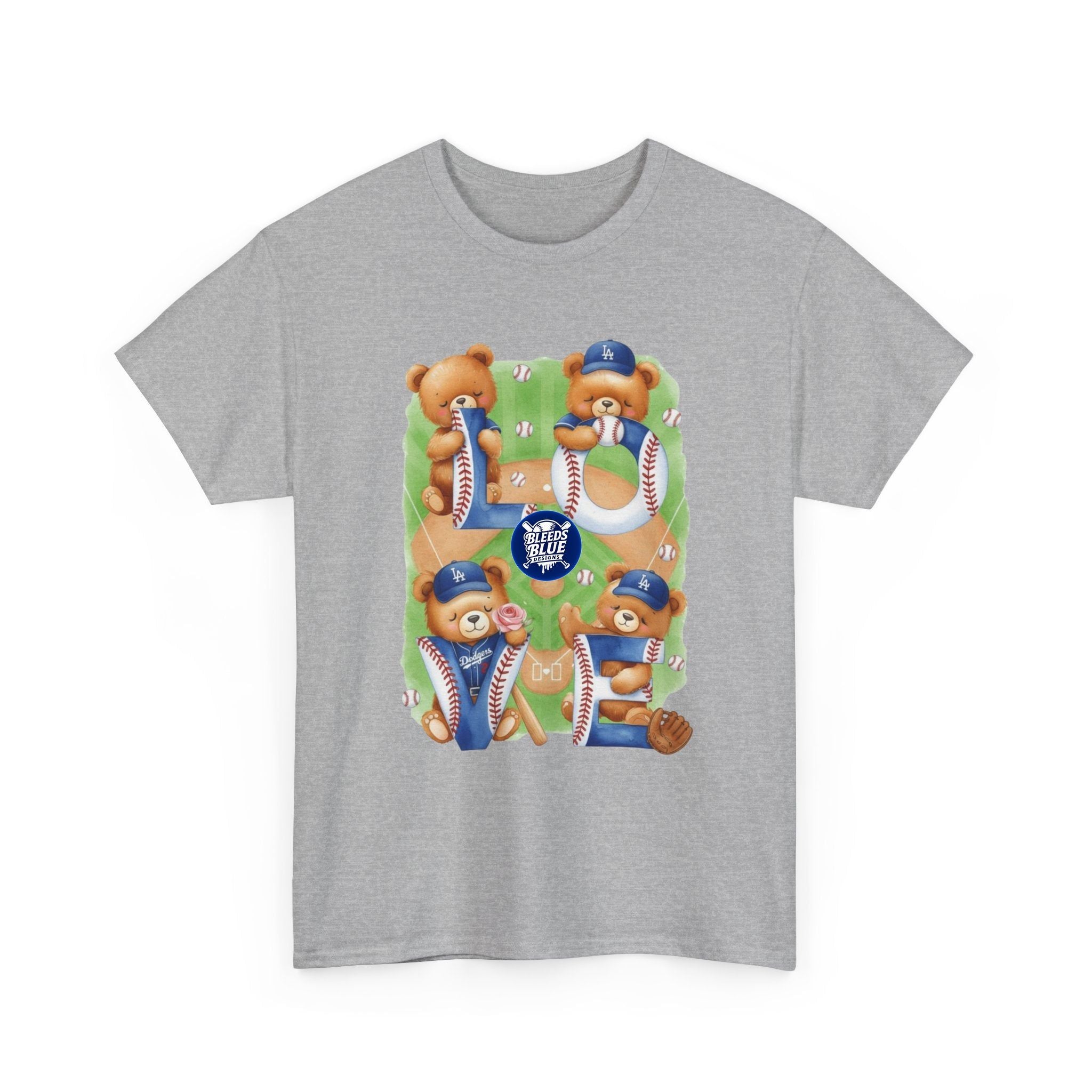 Teddy Bear LOVE T‑Shirt — Cute Letter L O V E Bears Design