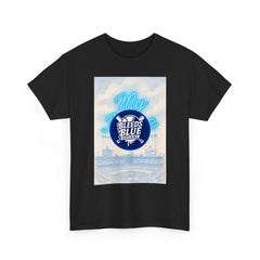 My Home Dodgers Stadium Sketch Tee Shirt - Unisex Heavy Cotton Casual Fit