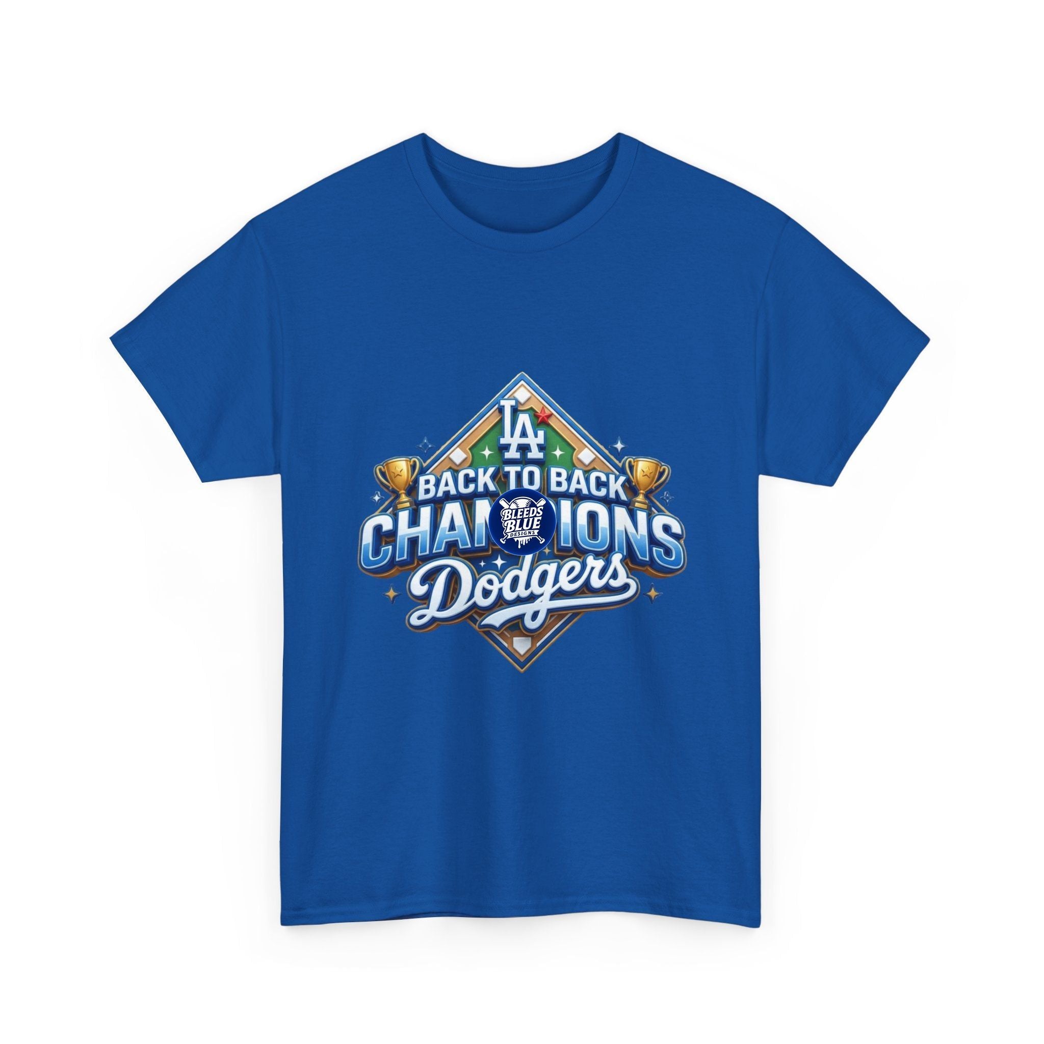 Dodgers "Back to Back Champions" T-Shirt