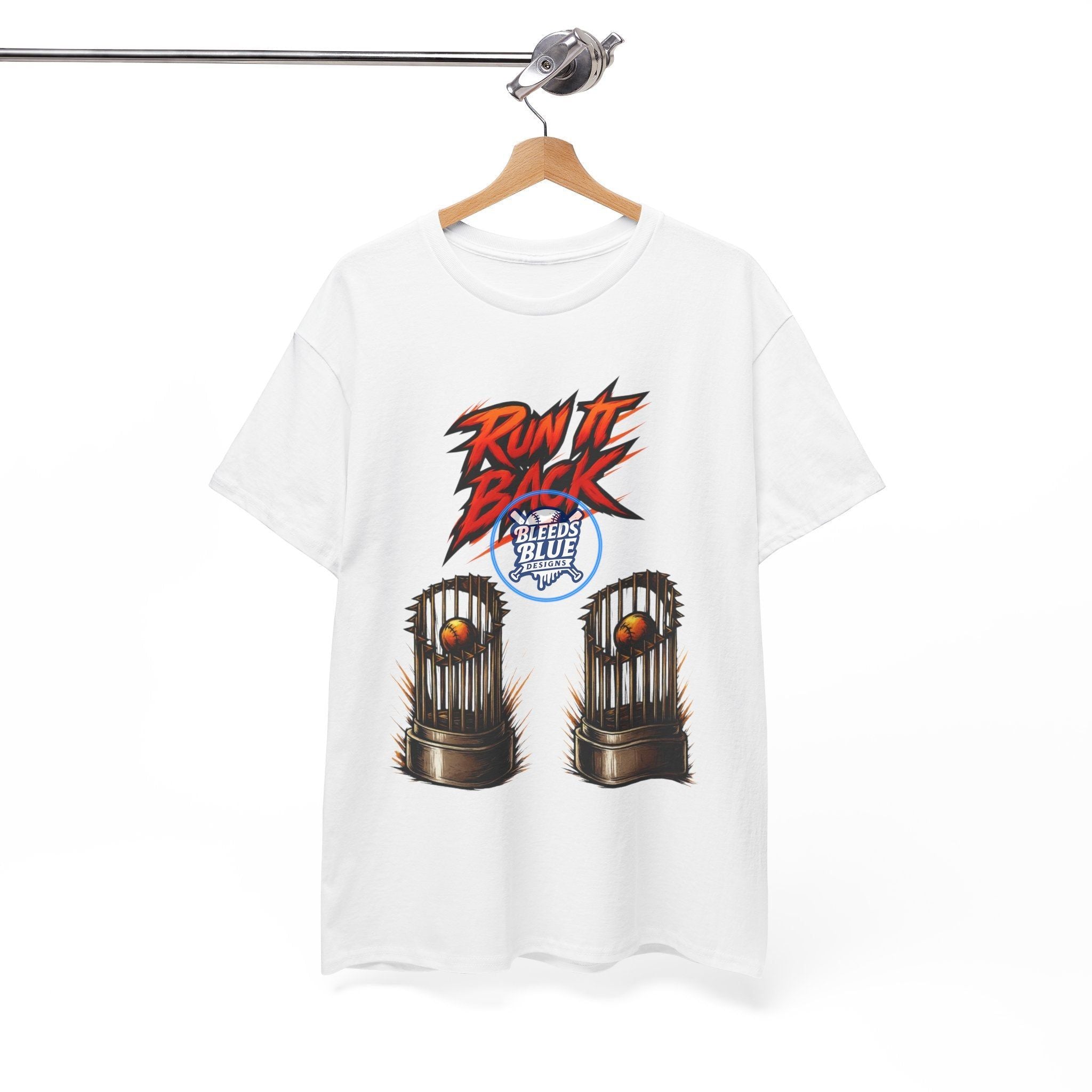 Run It Back Championship Tee Shirt - Unisex Heavy Cotton Casual Fit