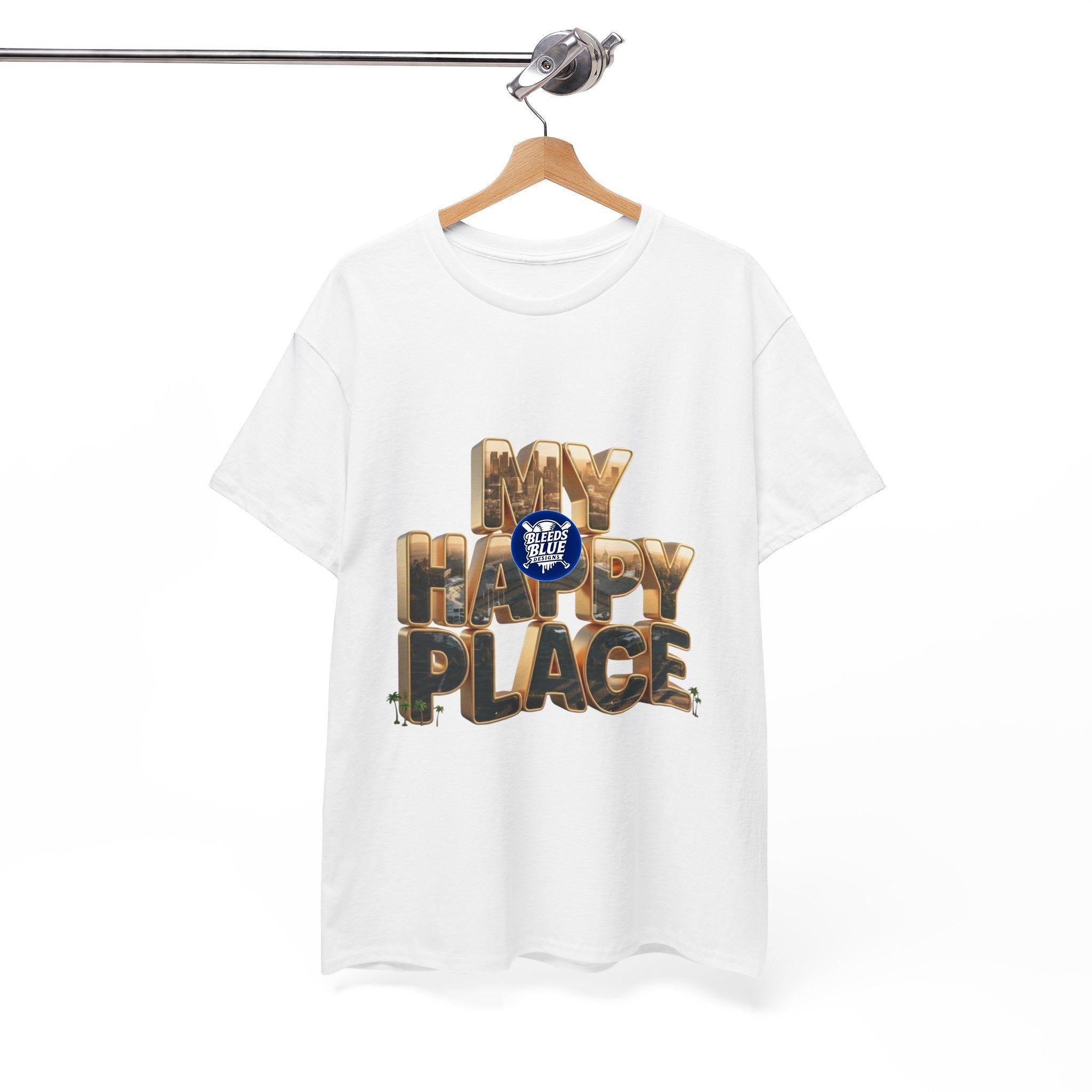 My Happy Place T-Shirt — Blue Heaven on Earth Tee