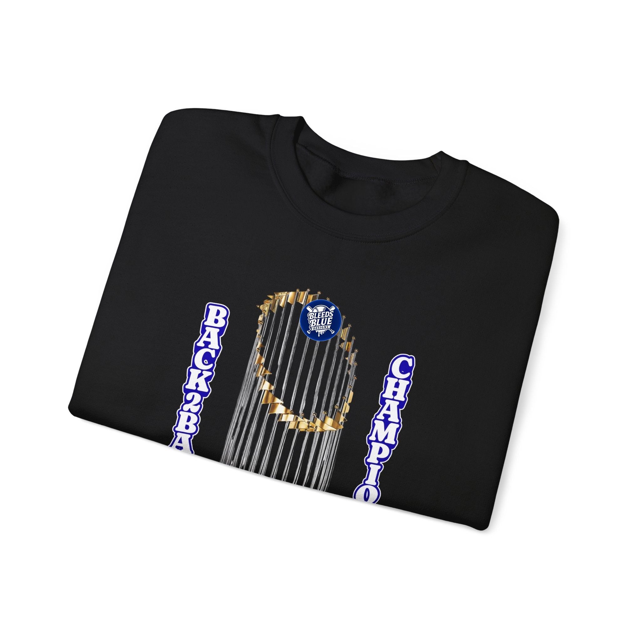 Champions Trophy Crewneck Sweatshirt — Back-to-Back Champions