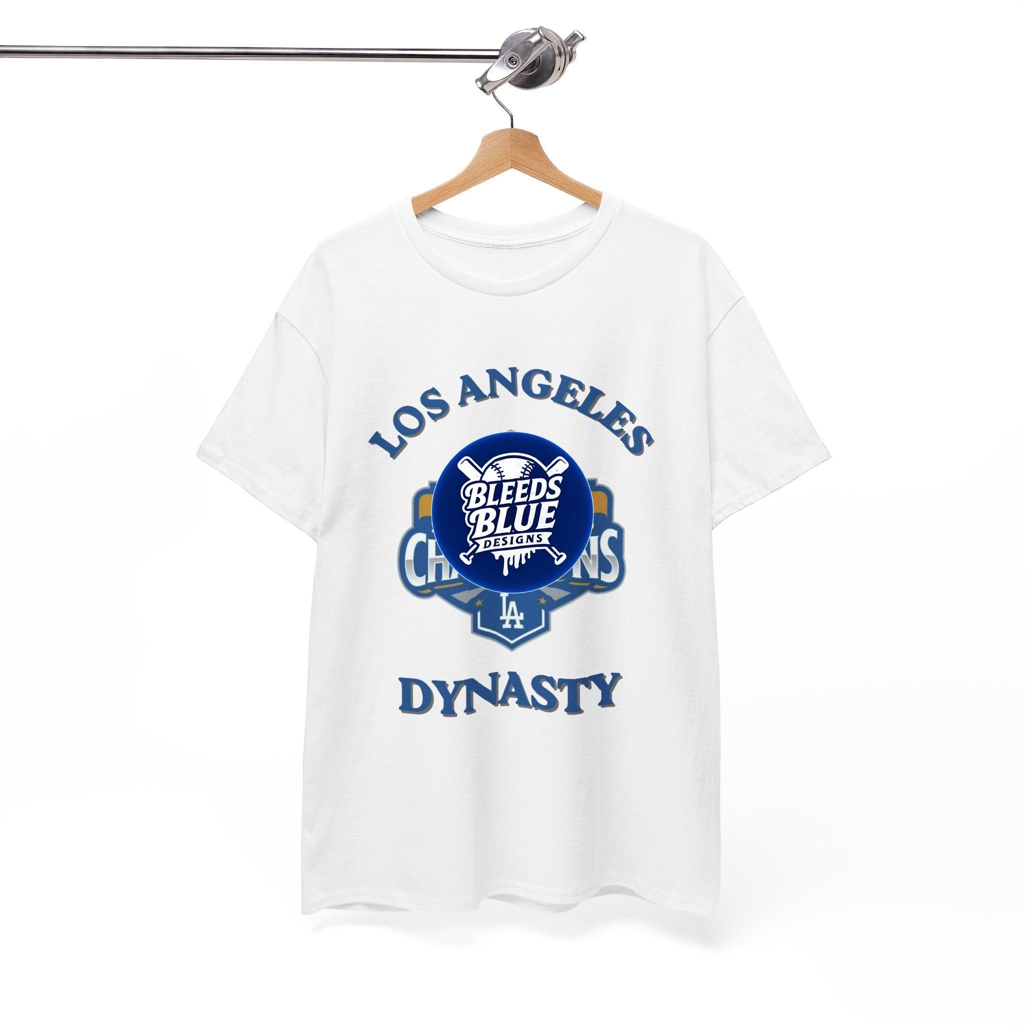 Los Angeles Dynasty Tee Shirt - Unisex Heavy Cotton Casual Fit