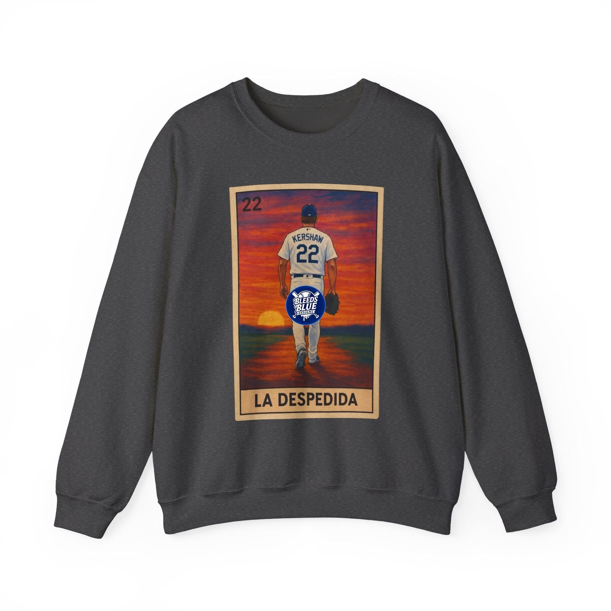 Kershaw "La Despedida" Loteria Card Sweatshirt - Unisex Crewneck Casual Streetwear