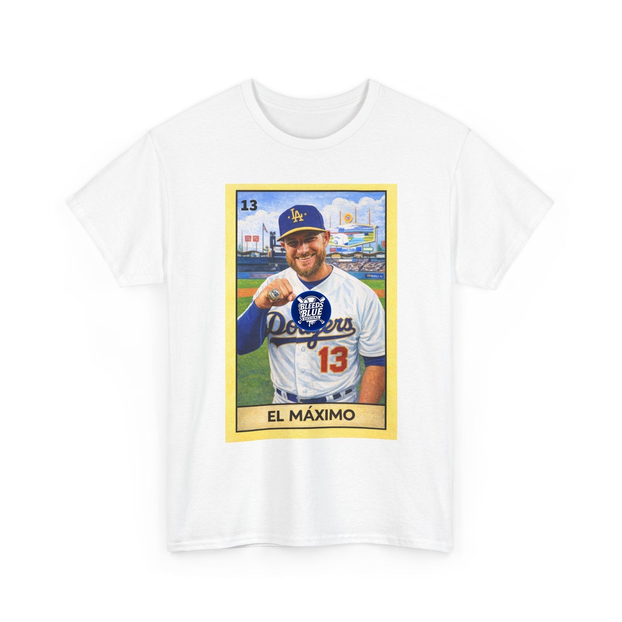 Muncy El Maximo Loteria Card Tee - Adult Heavy Cotton Casual Fit