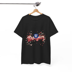 Dodgers Valentine Tee Shirt - Unisex Heavy Cotton Casual Fit