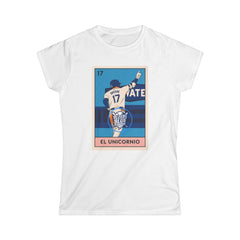 Ohtani El Unicornio Loteria Card Tee Shirt - Women's Soft Style Casual Fit