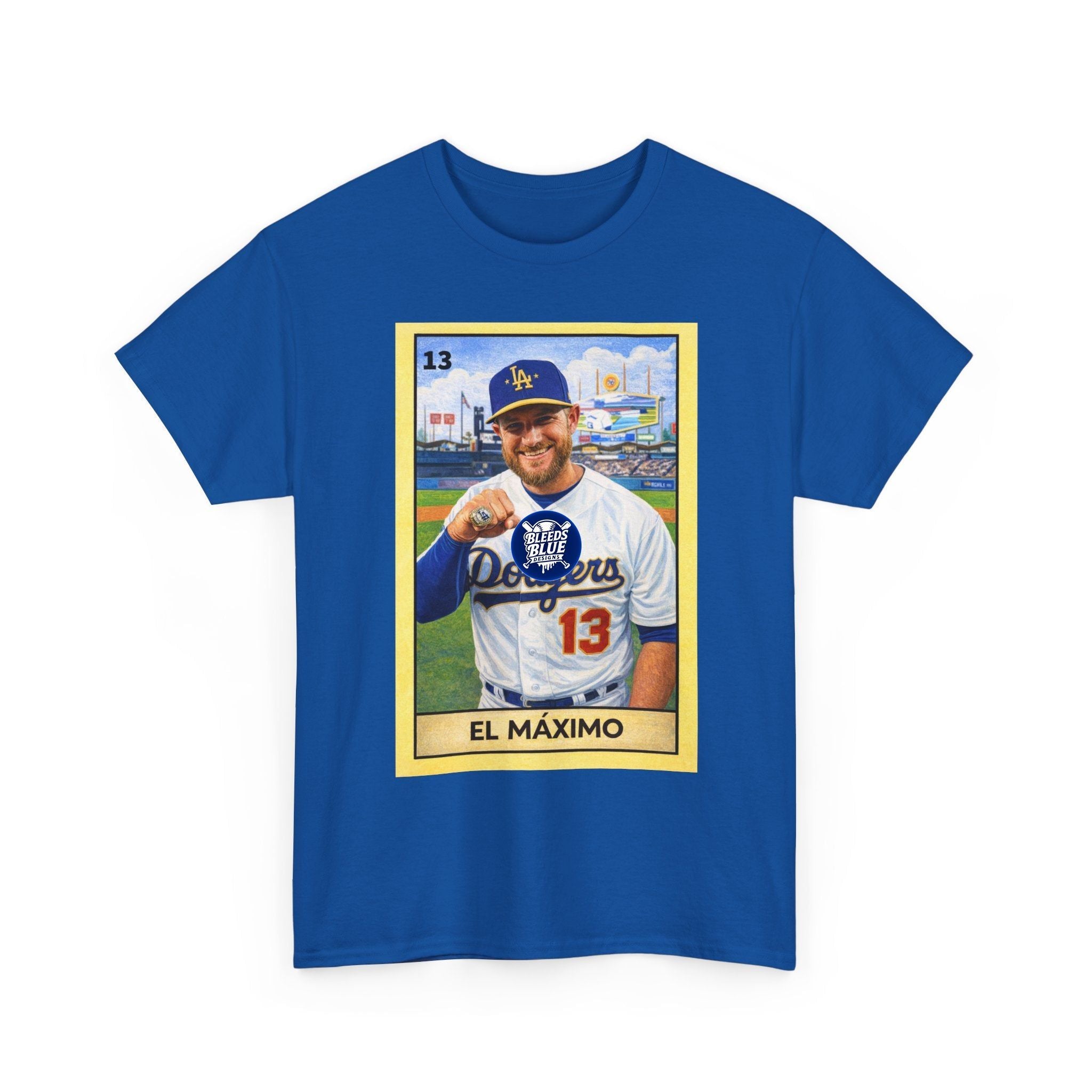 Muncy El Maximo Loteria Card Tee - Adult Heavy Cotton Casual Fit