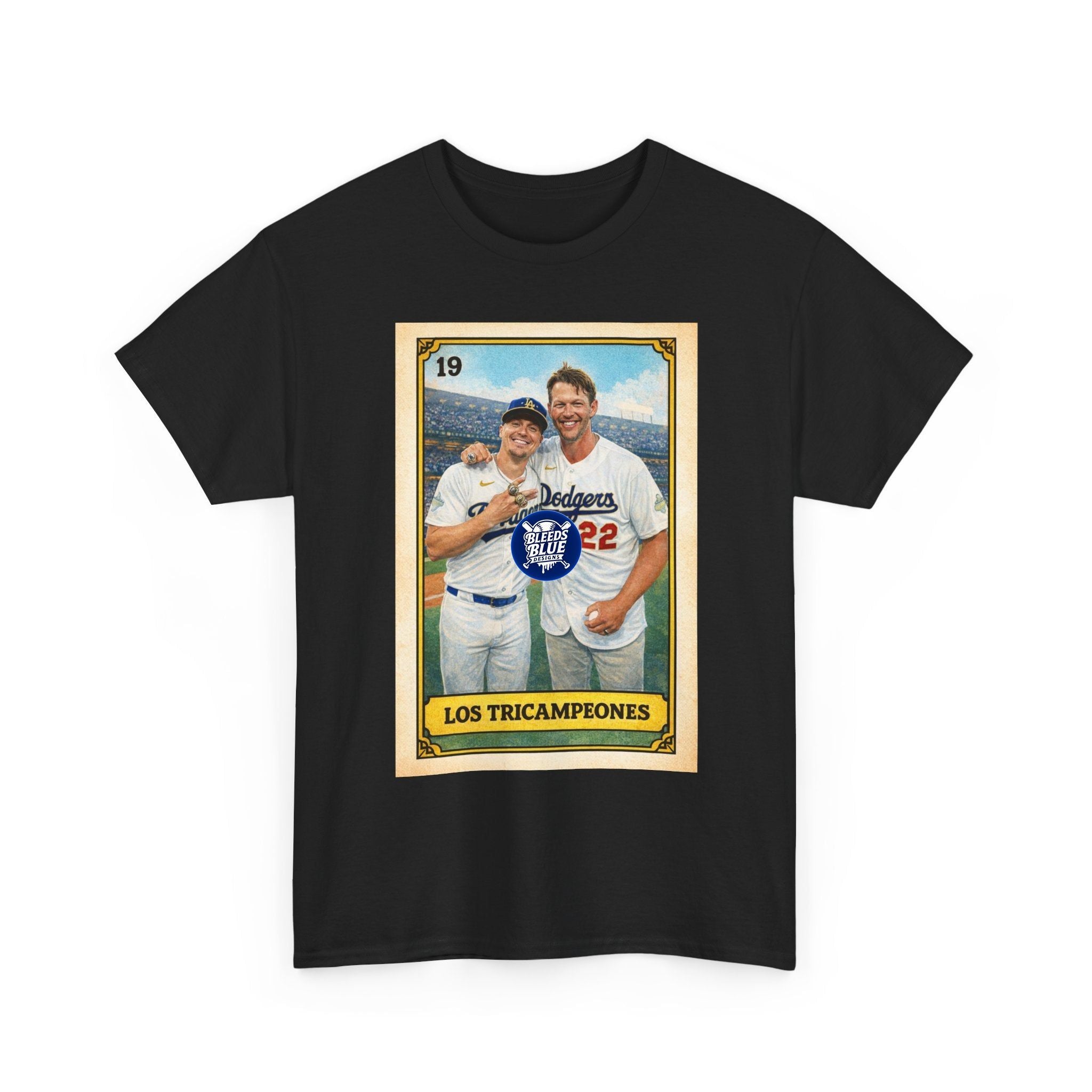 Los Tricampeones Loteria Card Tee - Adult Heavy Cotton Casual Fit