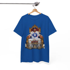 Kershaw Baseball Throne T-Shirt — Player on Throne Graphic Tee