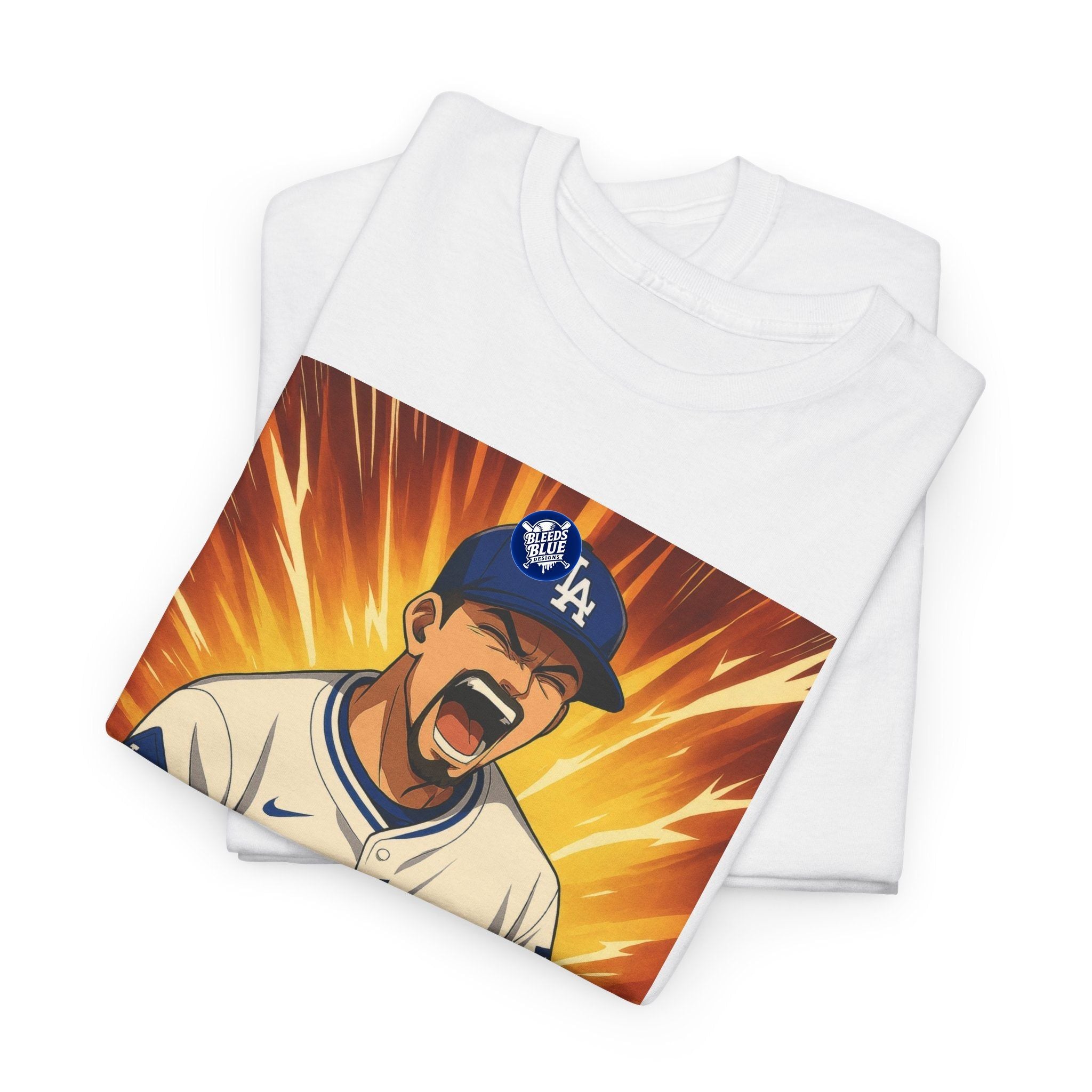 Dodgers Snell Fire Pitcher Graphic T-Shirt — Game Day Energy Tee