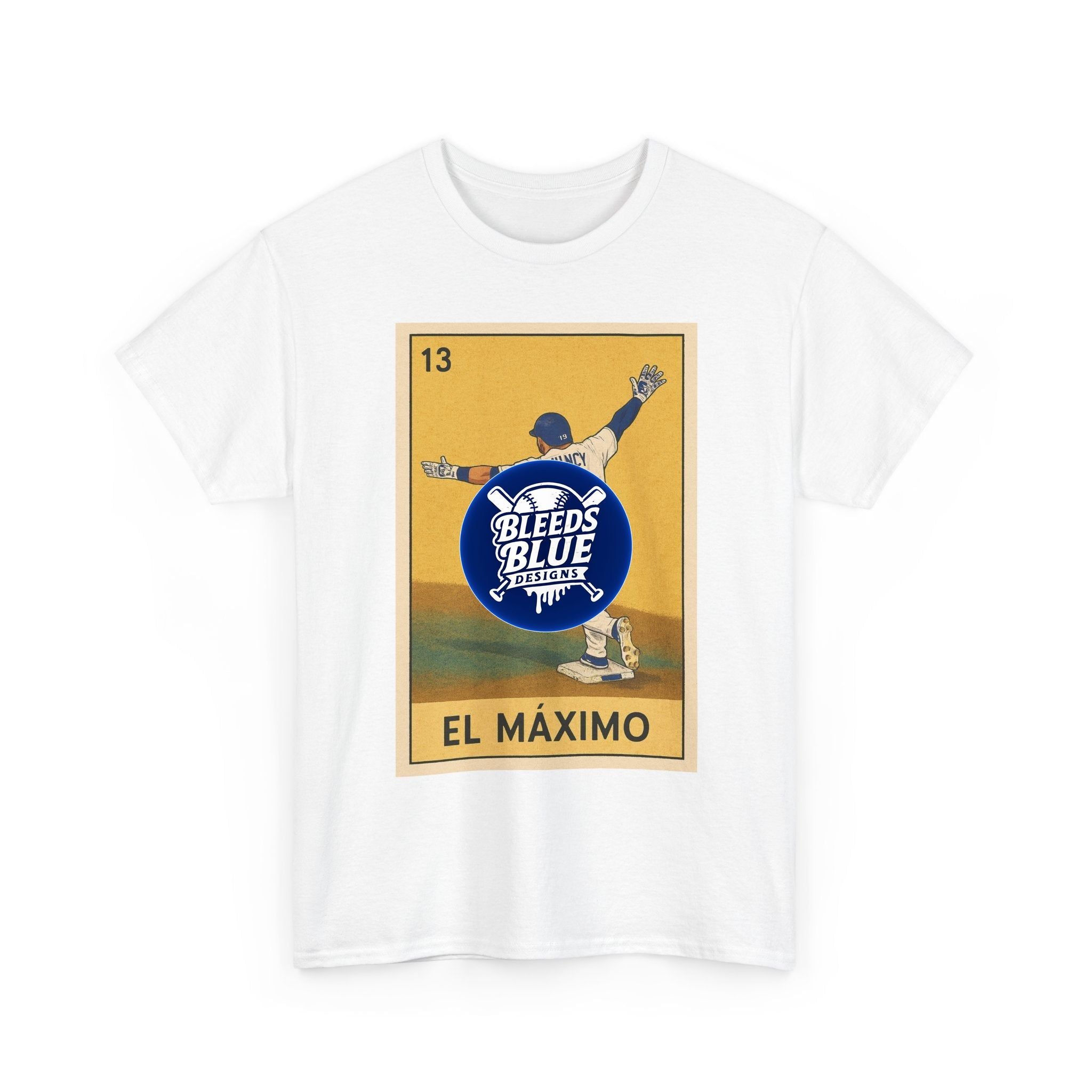 Muncy El Maximo Loteria Card Tee Shirt - Unisex Heavy Cotton Casual Fit