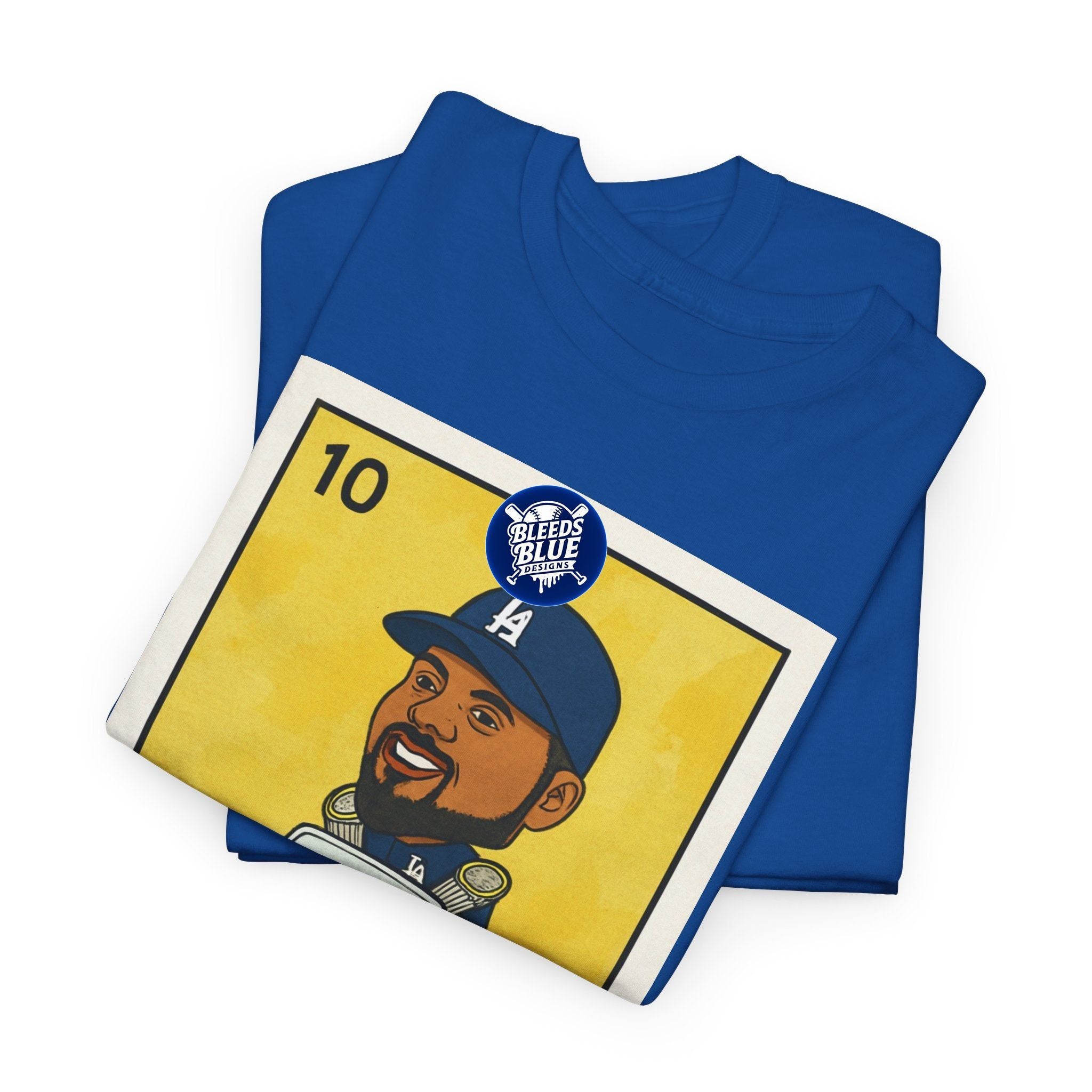 El Lowrider Tee – Vintage Lotería Style Lowrider Car & Driver Graphic Shirt