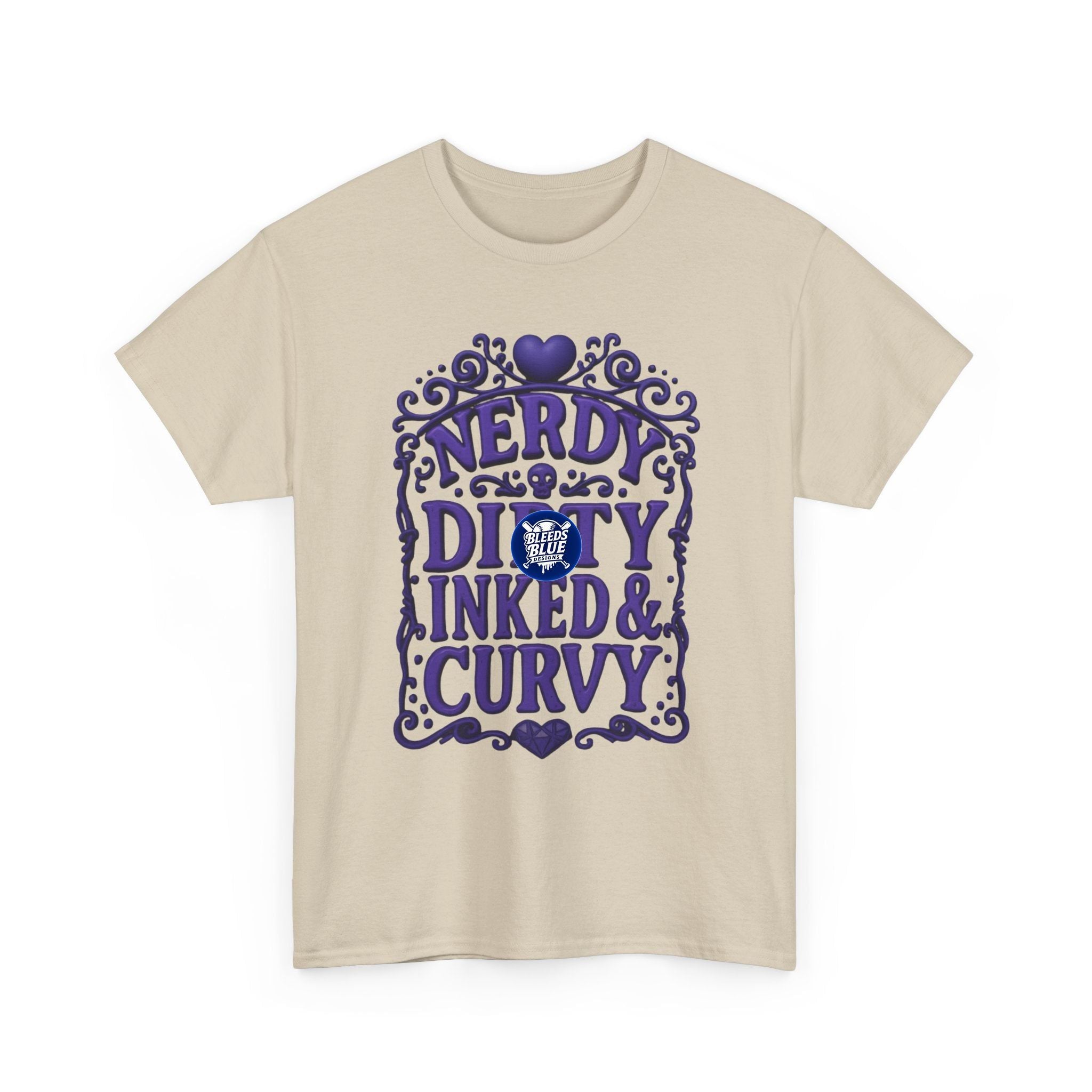 Graphic Tee —Nerdy Dirty Inked & Curvy Feminine Curvy Pride Shirt