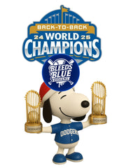 Holiday Dodgers Snoopy with Back 2 Back Trophies PNG | Back2Back Digital Art (6000x7712)