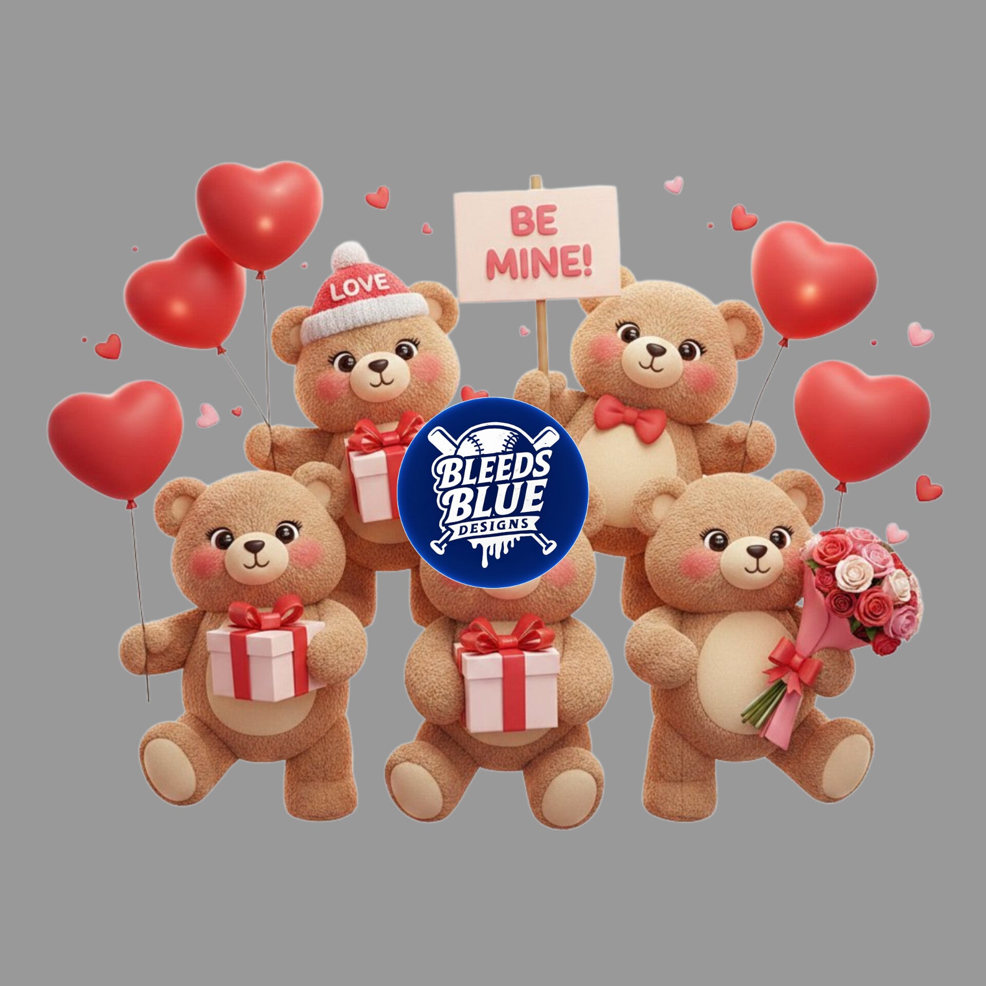 Valentine Bears PNG | Digital Art (6000x6000)