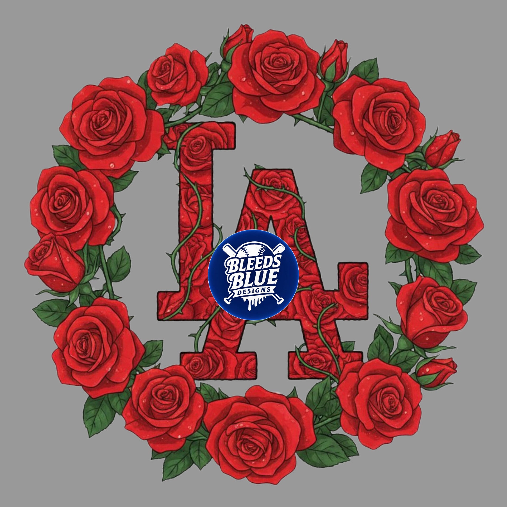 Roses LA Logo PNG | Digital Art (6000x6000)