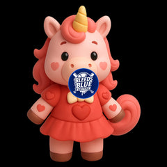Pink Unicorn Valentine PNG | Digital Art (6000x6000)