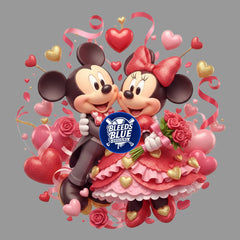 Mickey and Minnie Valentine PNG | Digital Art (6000x6000)