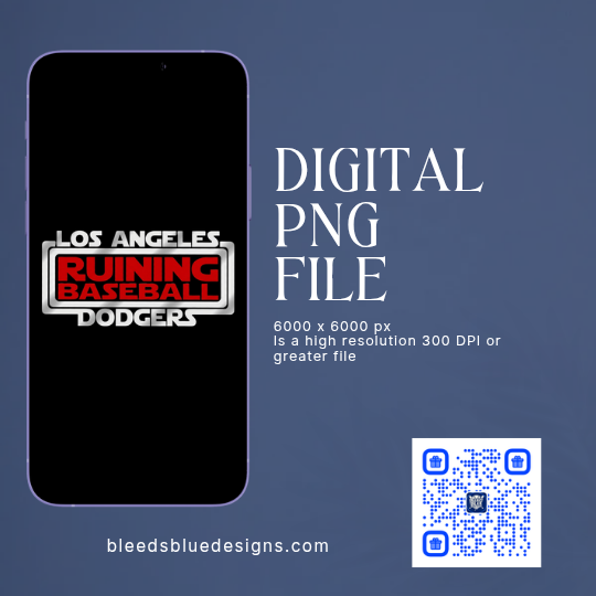 Dodgers Ruining Baseball Star Wars PNG | Digital Art (6000x6000)