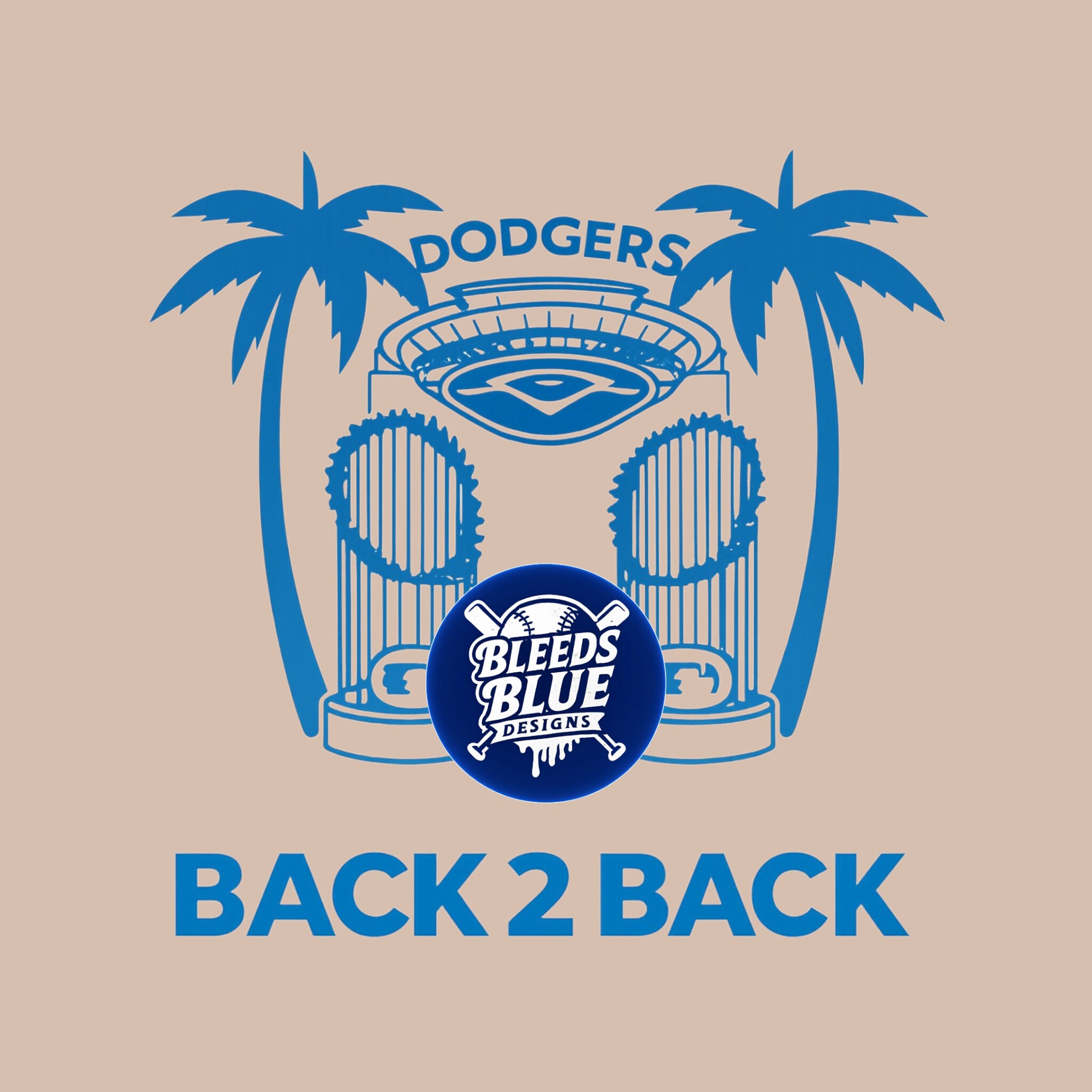 Dodgers Back 2 Back PNG | Back2Back Digital Art (6000x7712)