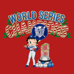 Holiday Betty Boop World Series Champion Dodgers PNG | Digital Art (6000x6000)