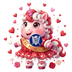 Pink Unicorn Valentine Be Mine PNG | Digital Art (6000x6000)
