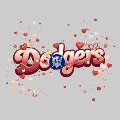 Dodgers Valentine PNG | Digital Art (6000x6000)